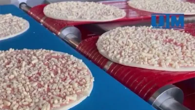 خط إنتاج البيتزا